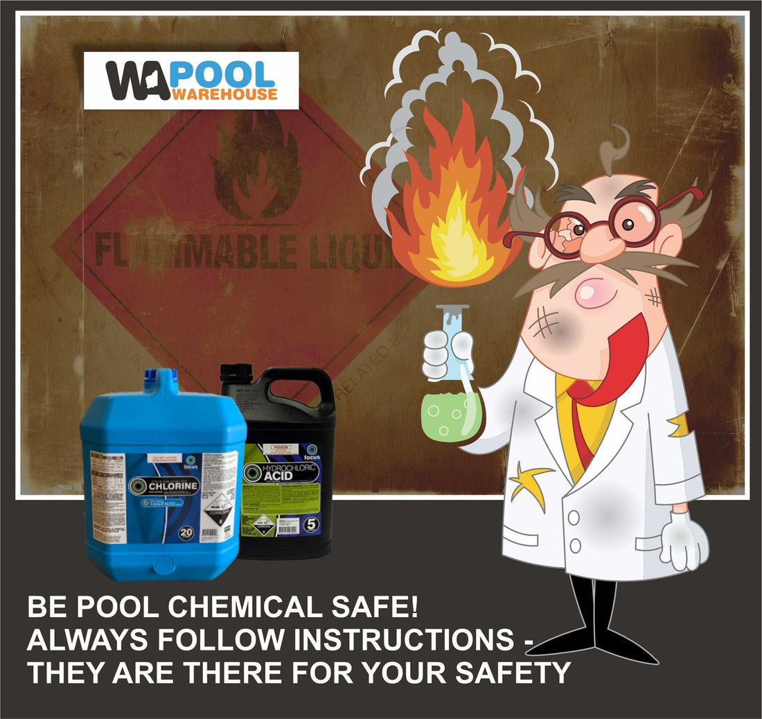 Be Pool Chemical safe!