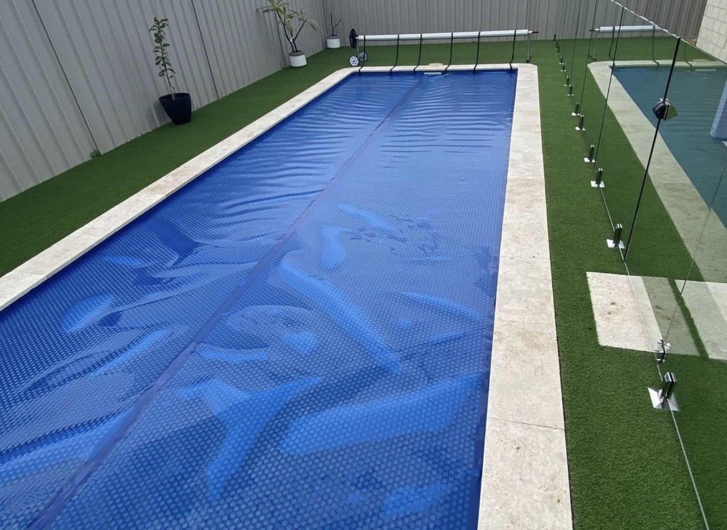 SOLAR POOL COVERS 500 micron - 10YR PRO RATA WARRANTY