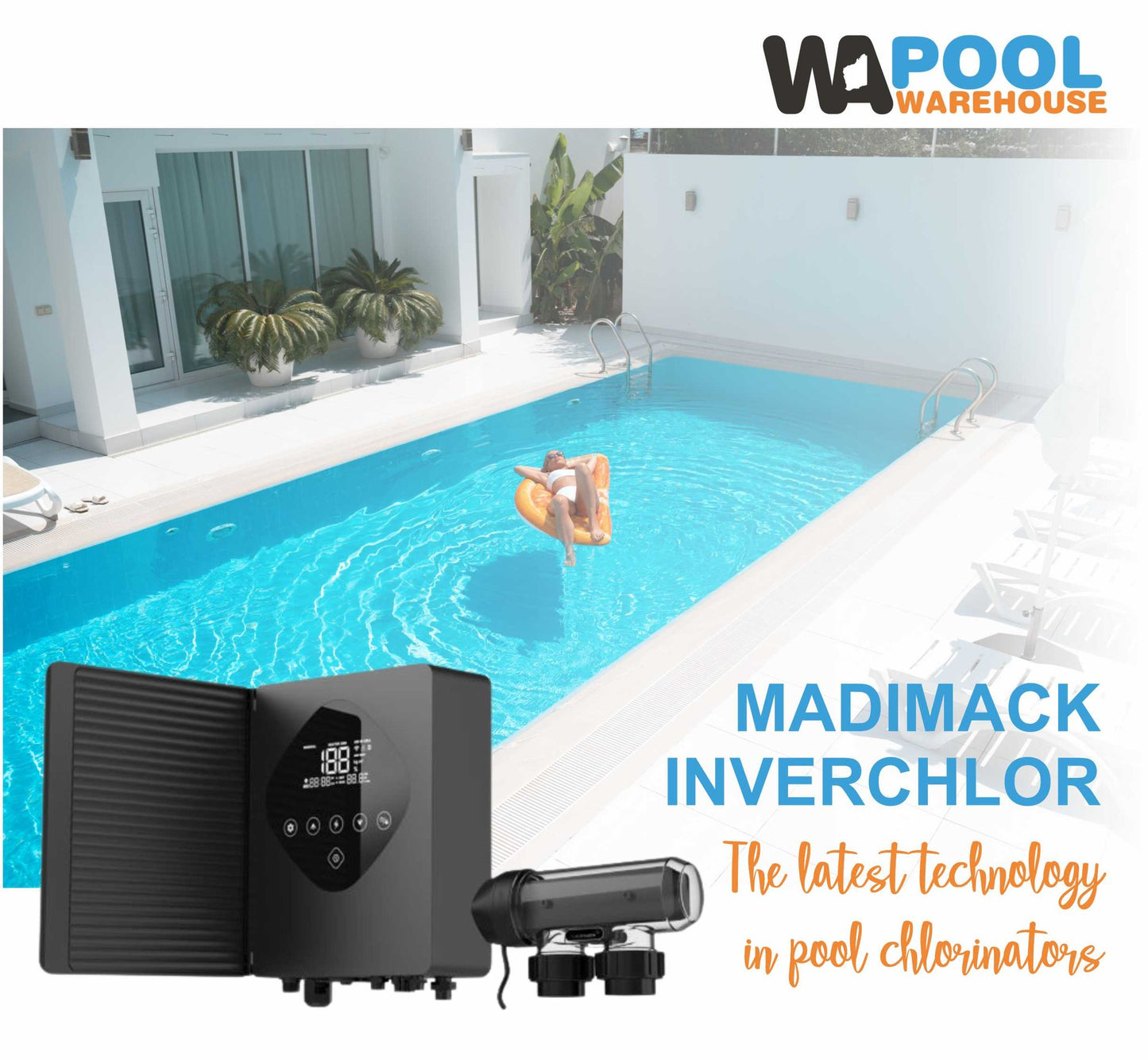 InverCHLOR Salt Chlorinator | Madimack