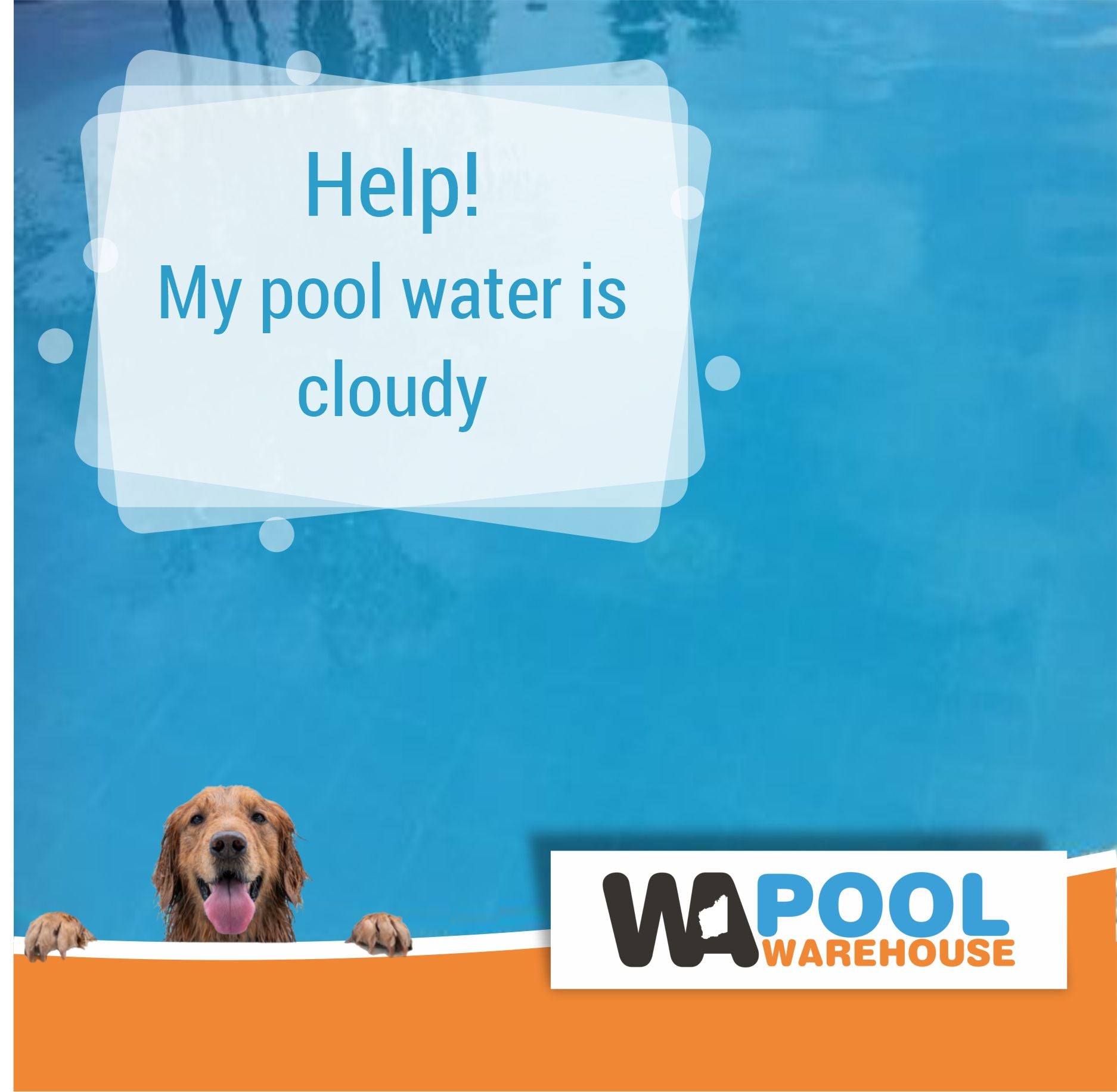 My pool is cloudy - how do I fix it?