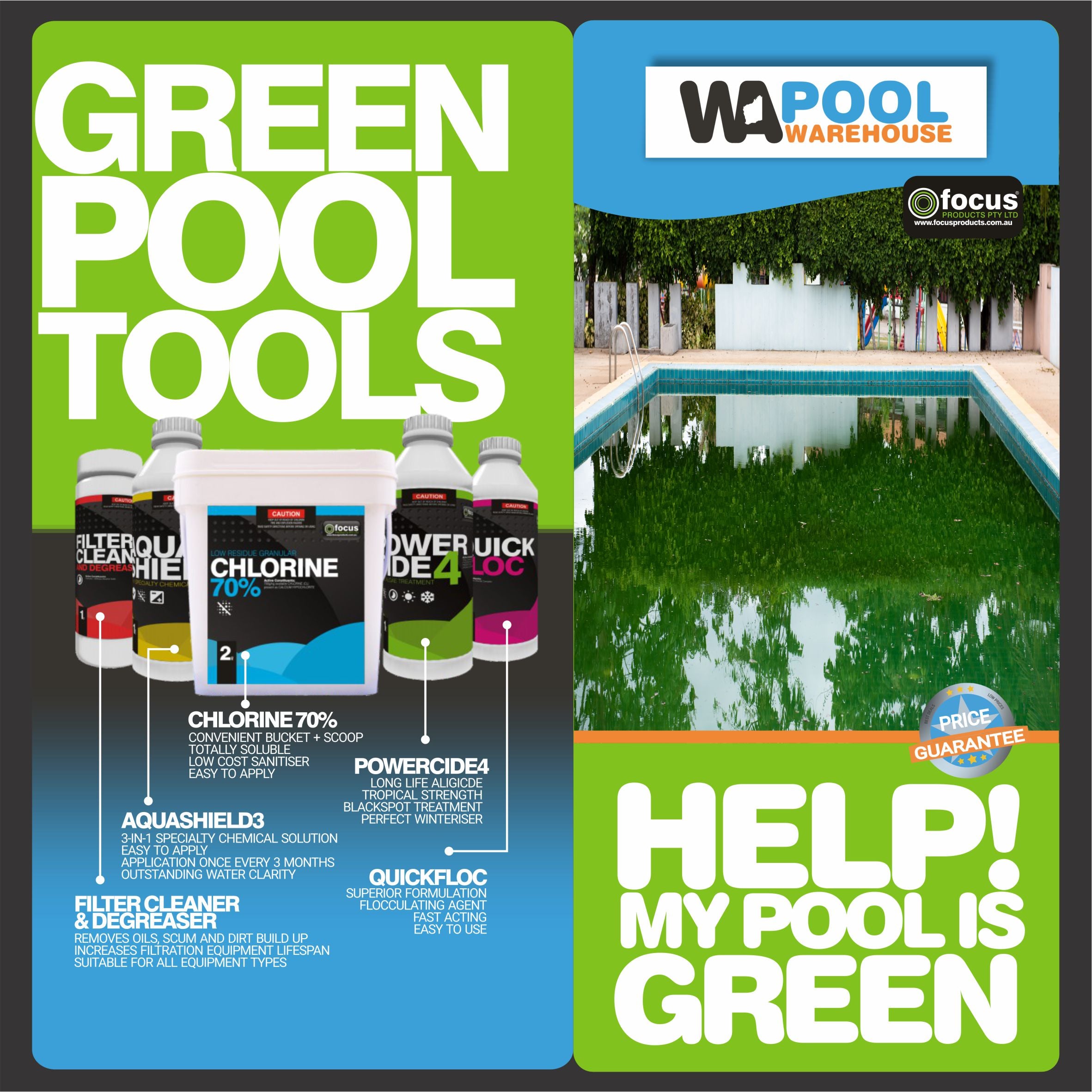Help! My pool is green!