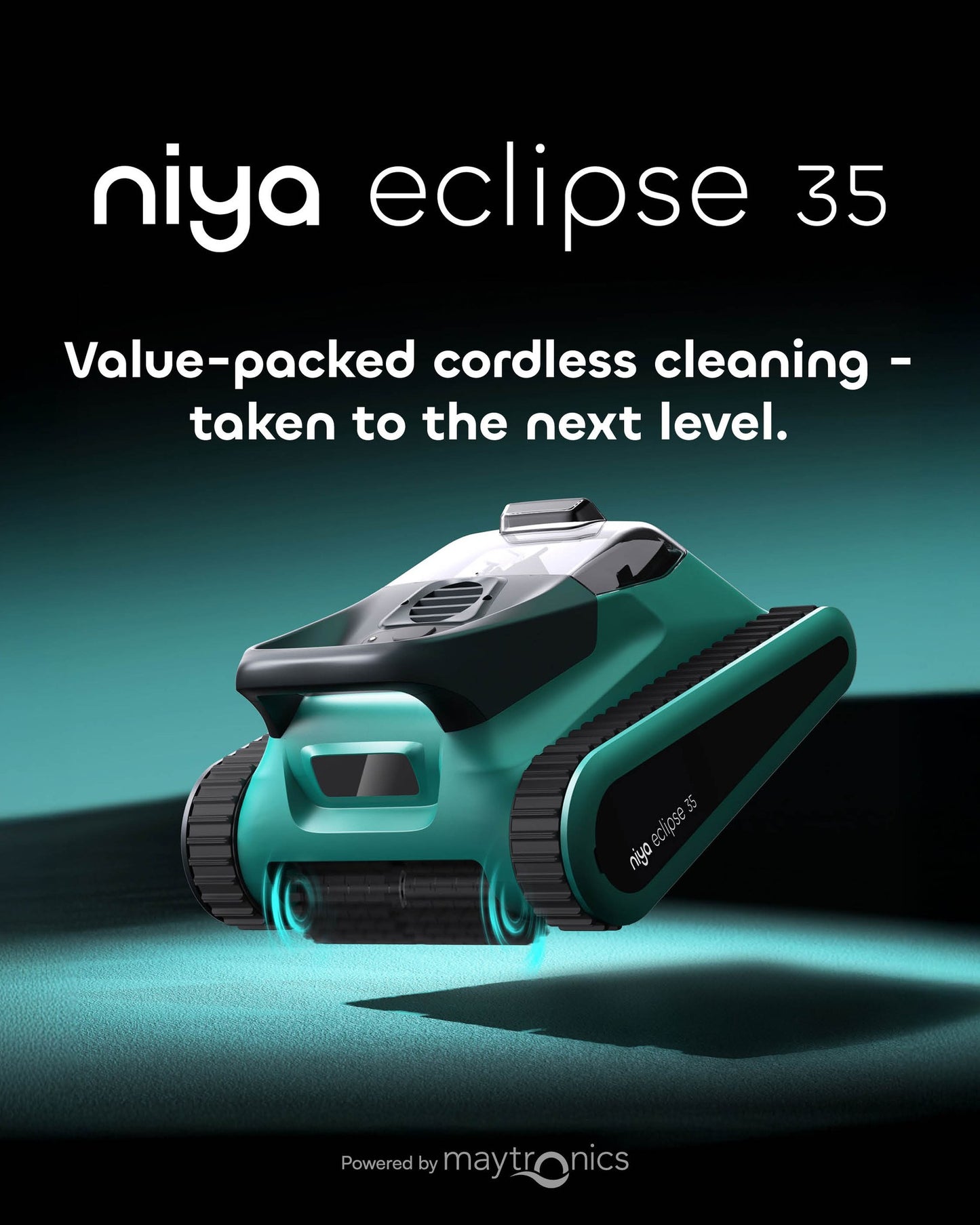 Maytronics Niya Eclipse 35 Cordless Robotic Pool Cleaner