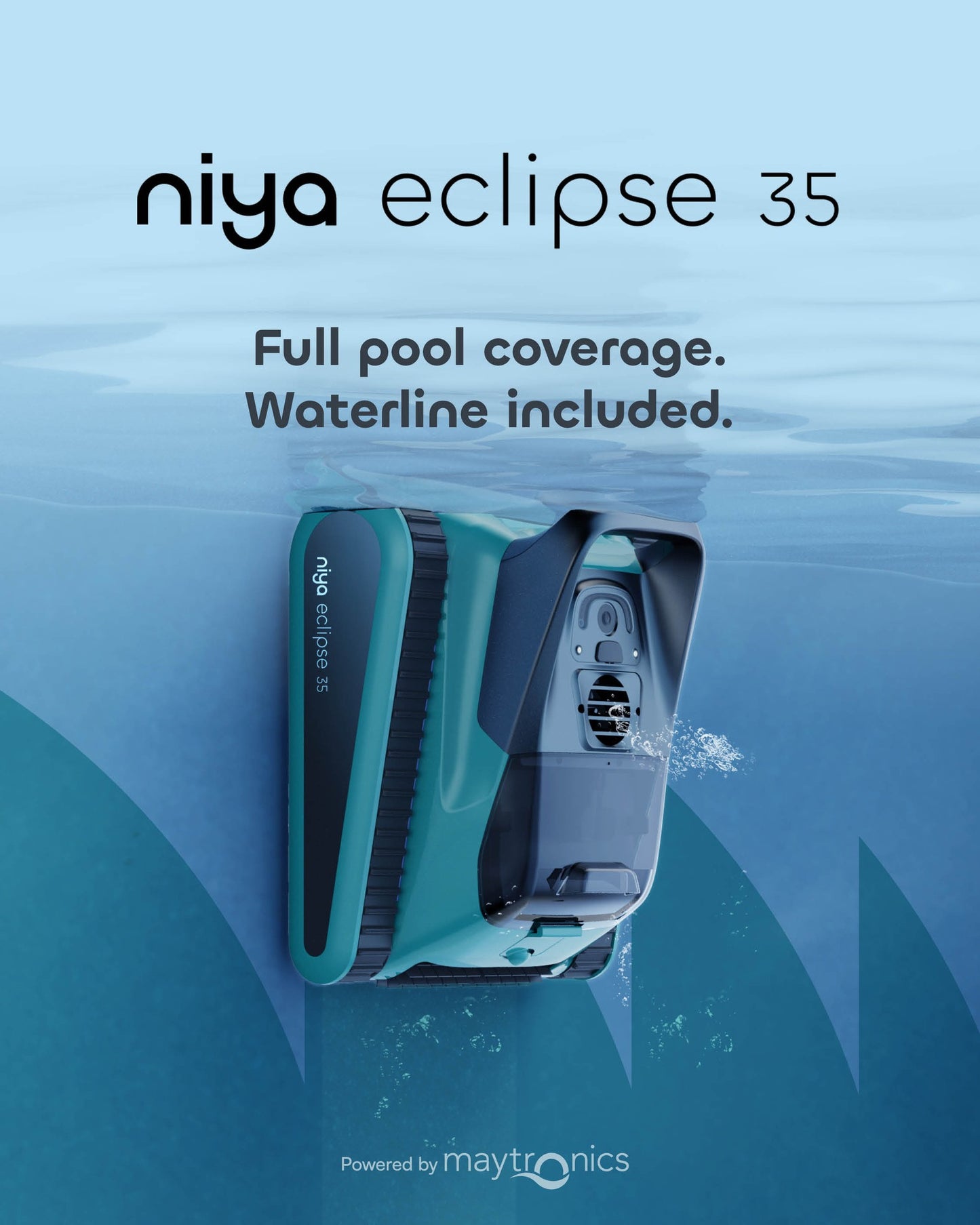 Maytronics Niya Eclipse 35 Cordless Robotic Pool Cleaner
