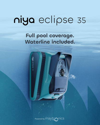 Maytronics Niya Eclipse 35 Cordless Robotic Pool Cleaner