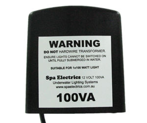 Spa Electrics Halogen Light Transformer 12 Volt 100 Amp - WA Pool Warehouse Your pool store