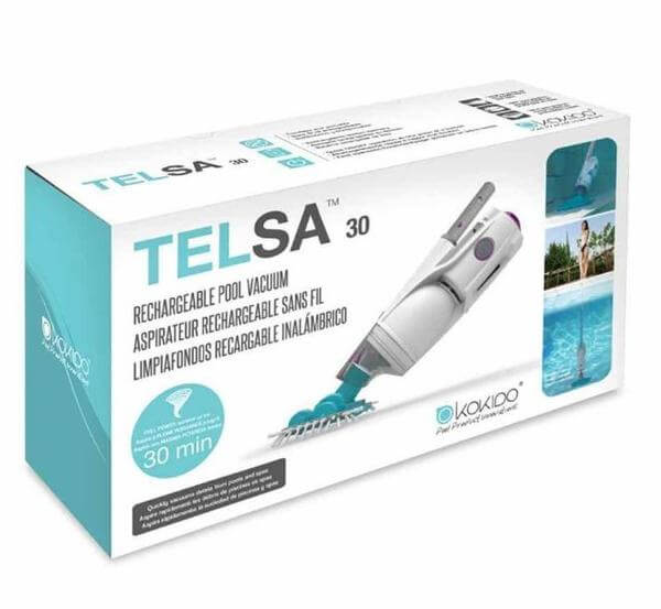 Kokido Telsa 30 Rechargeable Above Ground Pool & Spa Battery Operated Vacuum - WA Pool Warehouse Your pool store